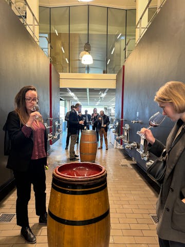 Petit-Village wine tasting by the U'wine team